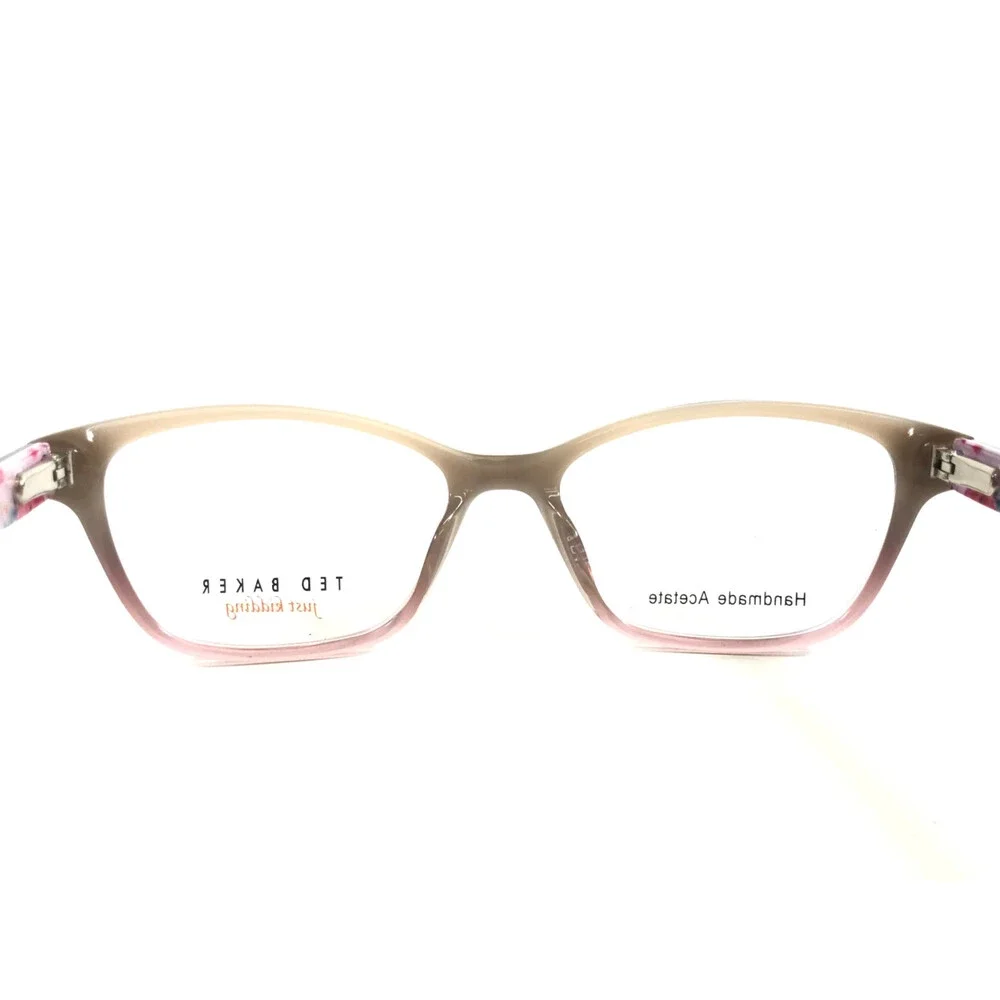 Ted Baker Eyeglasses Frames B966 PUR Purple Gradient Cat Eye Full Rim 49-15-135